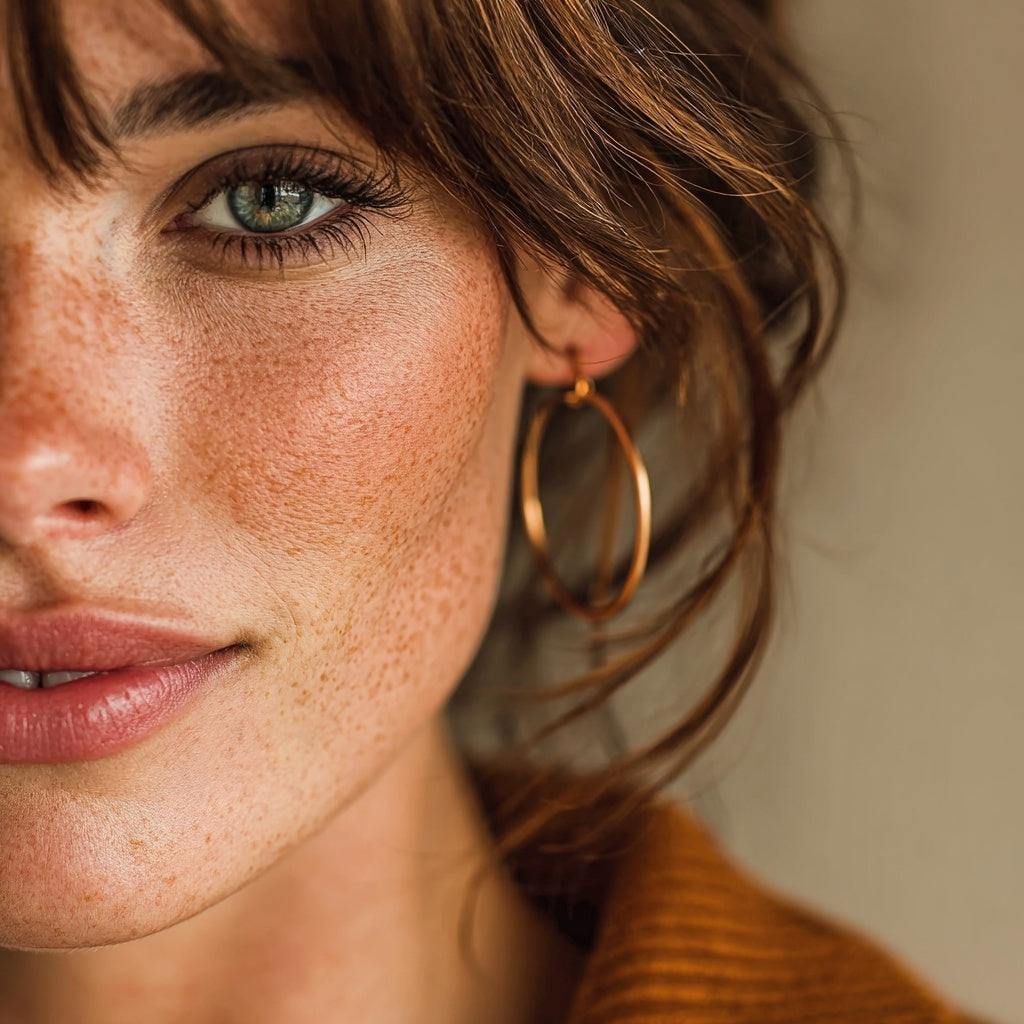 Elevate Your Style with Minimal Gold Hoops | Renude