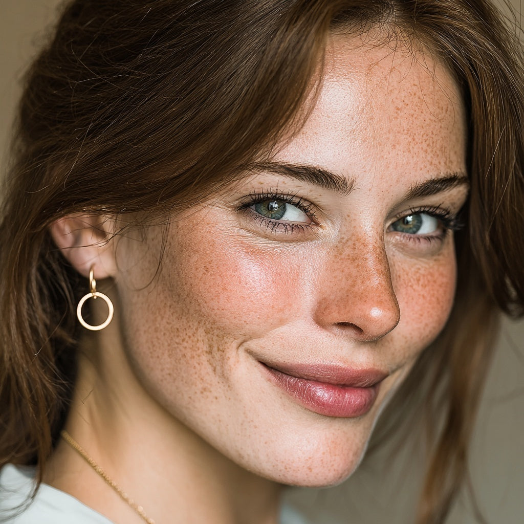 Chic Minimal Gold Hoops: Affordable Style Awaits | Renude