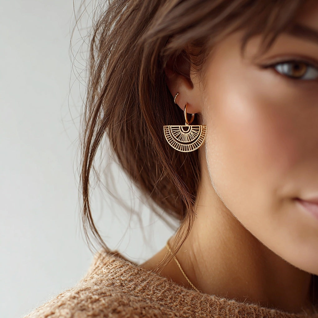 Stylish Gold-Plated Earring Gifts for Every Occasion | Renude